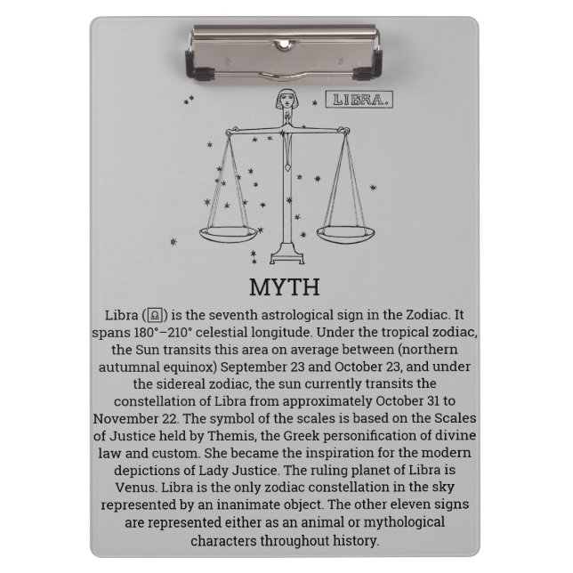 Porte-bloc Porte - bloc Libra (Devant)