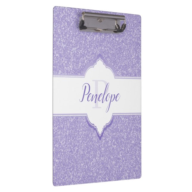 Porte-bloc Porte - bloc Monogramme Parties scintillant violet (Swatch)