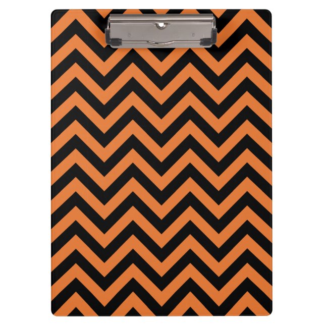 Porte-bloc Porte - bloc Motif Halloween Chevron (Devant)