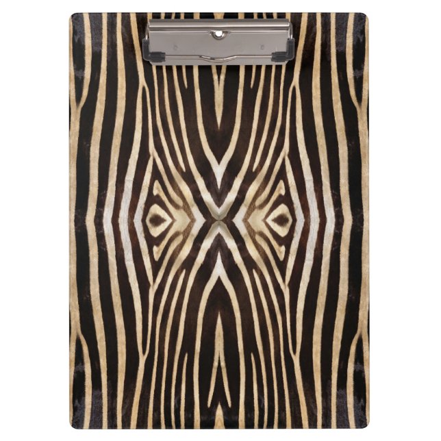 Porte-bloc Porte - bloc motif Zebra (Devant)