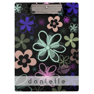 Porte-bloc Porte - bloc multicolore personnalisé de fleur