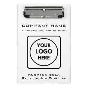 Porte-bloc Porte-bloc-notes Mini Pro avec logo d'entreprise p