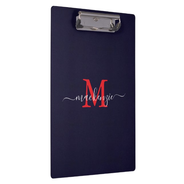 Porte-bloc Porte-bloc-notes personnalisé avec initiale et nom (Swatch)
