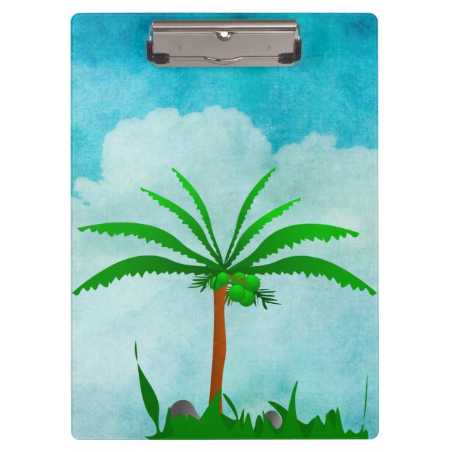 Porte-bloc Porte - bloc Palm Tree (Devant)