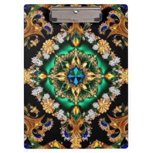 Porte-bloc Porte - bloc patriotique aux couleurs brésiliennes