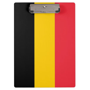Porte-bloc Porte - bloc patriotique avec drapeau de Belgique