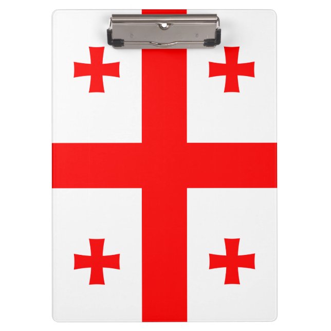 Porte-bloc Porte - bloc patriotique avec drapeau de Géorgie (Devant)
