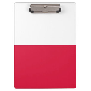 Porte-bloc Porte - bloc patriotique avec drapeau de la Pologn