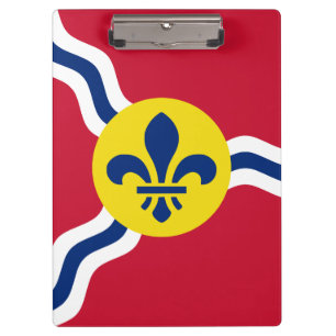 Porte-bloc Porte - bloc patriotique avec drapeau de Saint-Lou