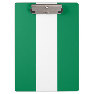 Porte-bloc Porte - bloc patriotique avec drapeau du Nigeria