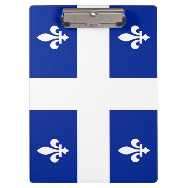 Porte-bloc Porte - bloc patriotique avec drapeau du Québec, C (Devant)