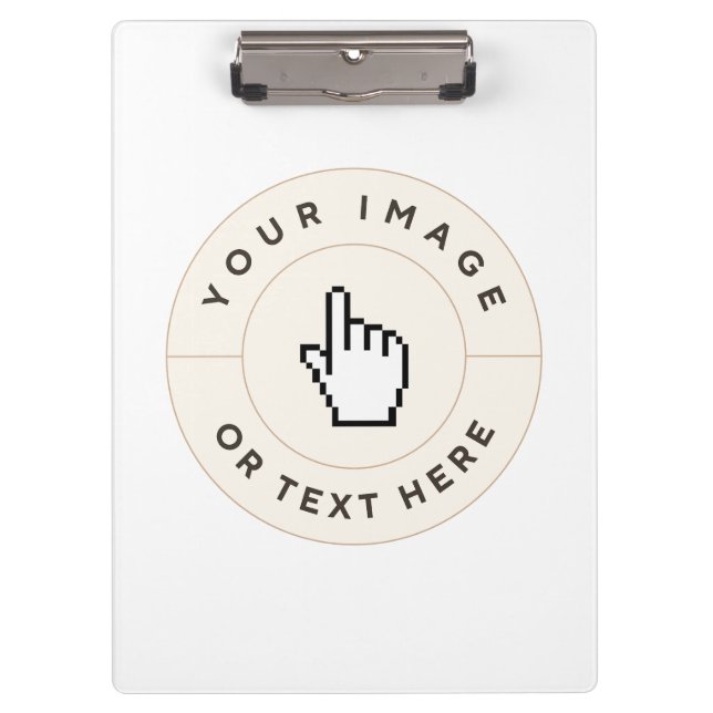 Porte-bloc Porte - bloc - Personnalisé (ajouter image/texte) (Devant)