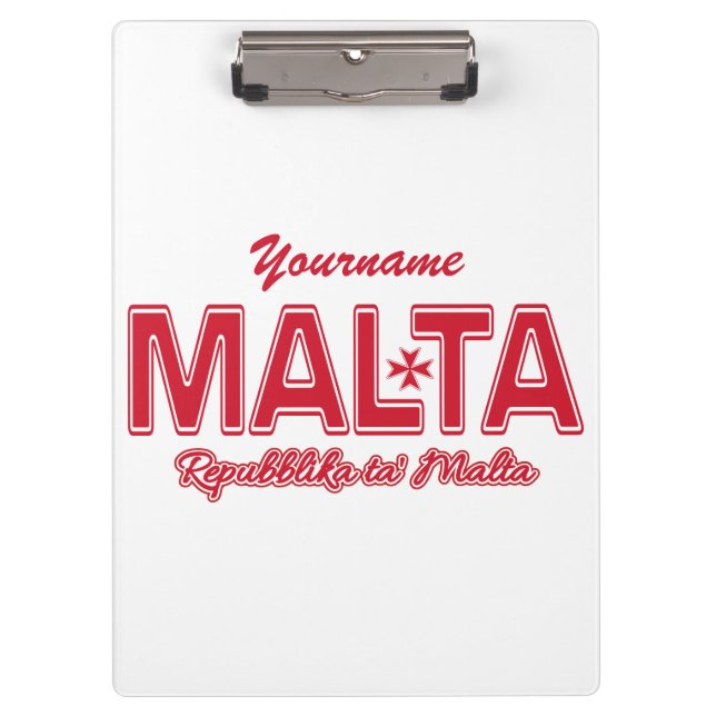 Porte-bloc PORTE - BLOC personnalisé MALTA (Devant)