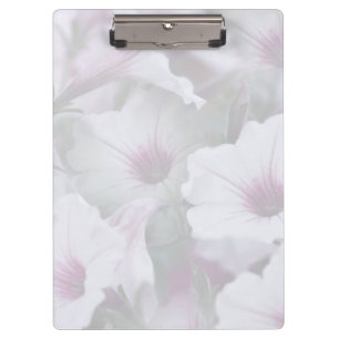Porte-bloc Porte - bloc Pétunias Blanc Et Rose