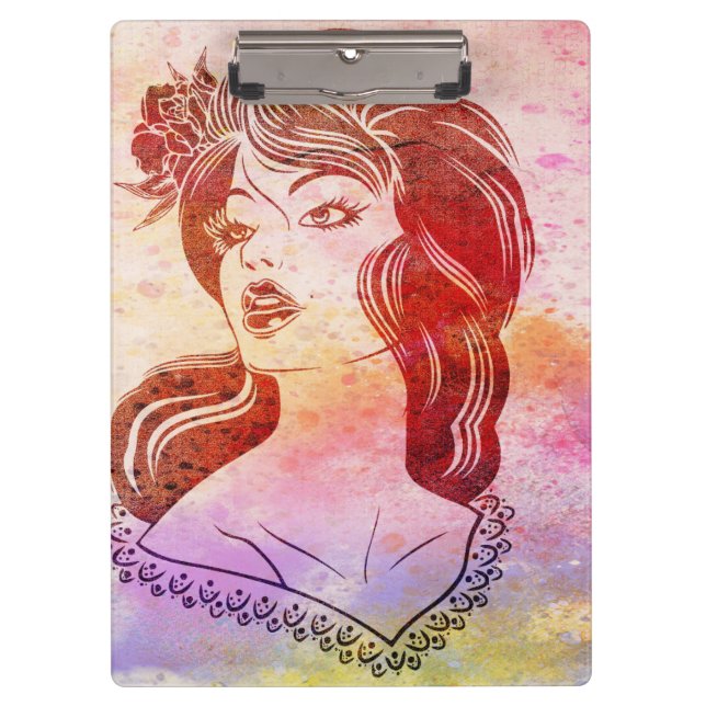 Porte-bloc Porte - bloc Portrait (Devant)