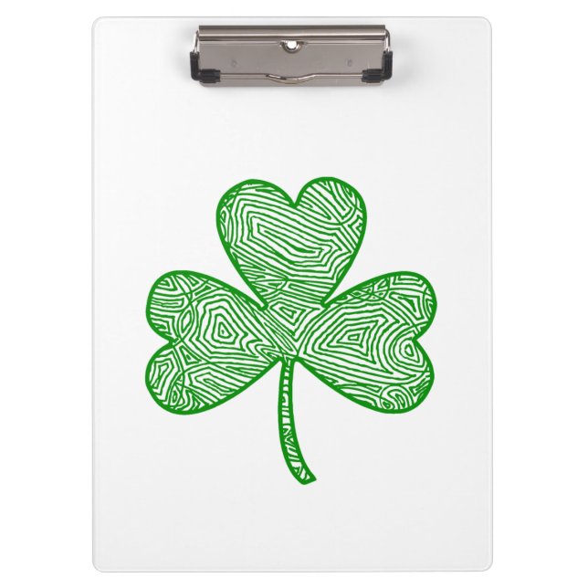 Porte-bloc Porte - bloc shamrock (Devant)
