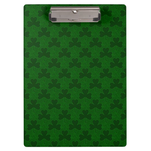 Porte-bloc Porte - bloc shamrock (Devant)