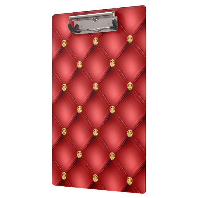 Porte-bloc Porte - bloc Tuft Gold Rouge (Gauche)