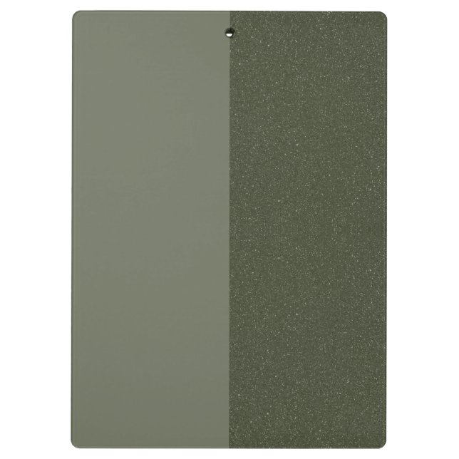 Porte-bloc Porte - bloc vert mousse personnalisé - Matte et P (Dos)