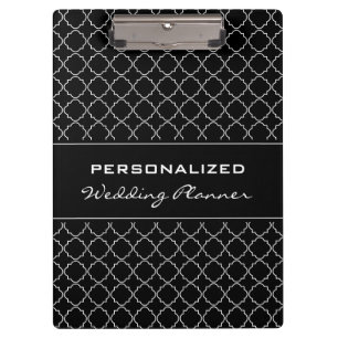 Porte-bloc Porte - bloc wedding planner personnalisé Élégan
