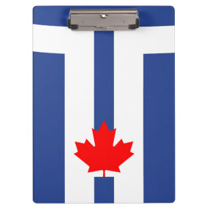 Porte-bloc Porte-documents patriotique avec drapeau de Toront