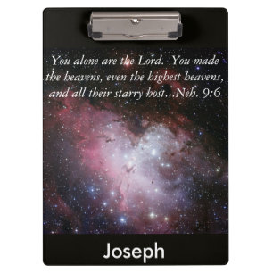 Porte-bloc Porte-documents personnalisé avec verset biblique 