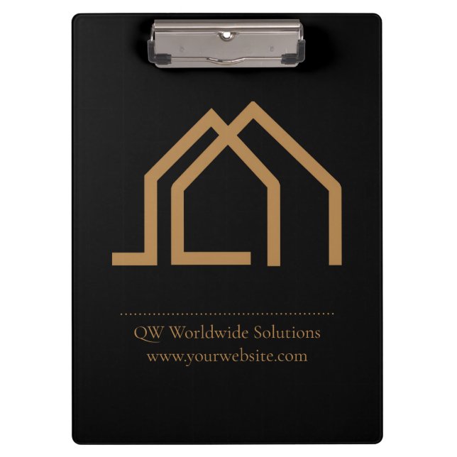 Porte-bloc Porte-documents promo immobilier moderne (Devant)