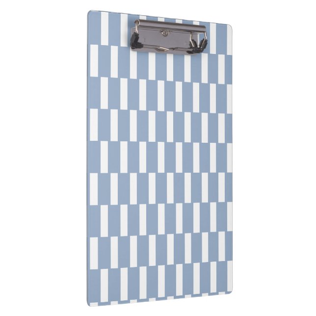 Porte-bloc Porte-documents rayé bleu et blanc mignon  (Swatch)