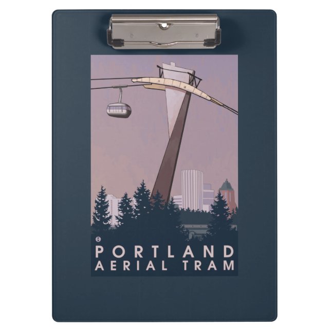 Porte-bloc Portland, scène de tram d'OregonAerial (Devant)