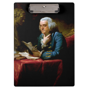 Porte-bloc Portrait de pouce, Benjamin Franklin Père fondateu