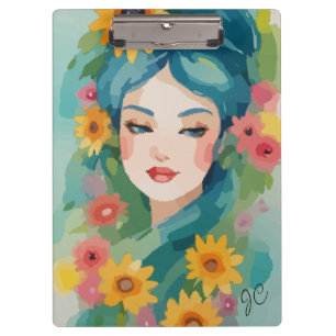 Porte-bloc Portrait Floral Daydream