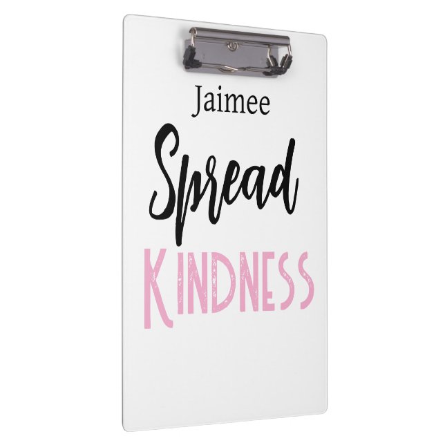 Porte-bloc Positive Vibes Spread Kindness Clipboard  (Swatch)