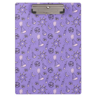Porte-bloc Potion pourpre, Lune, Motif du soleil et de l'oeil