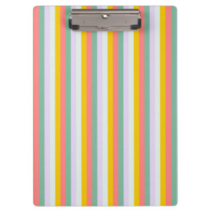 Porte-bloc Presse-papiers à motif coloré