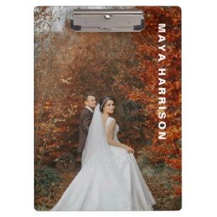 Porte-bloc Presse-papiers de photographie de photo complète m