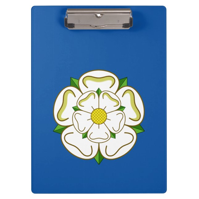 Porte-bloc Presse-papiers du drapeau du Yorkshire (Devant)