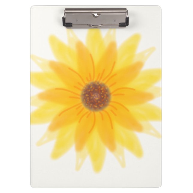 Porte-bloc Presse-papiers Sunshine Bloom (Devant)