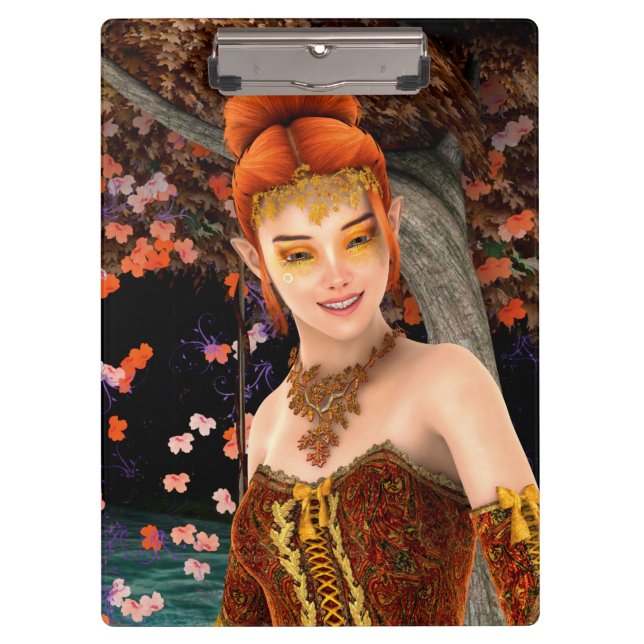 Porte-bloc Princesse d'automne (Devant)