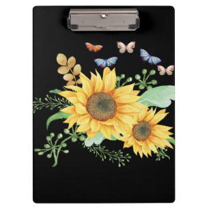Porte-bloc printemps de tournesol