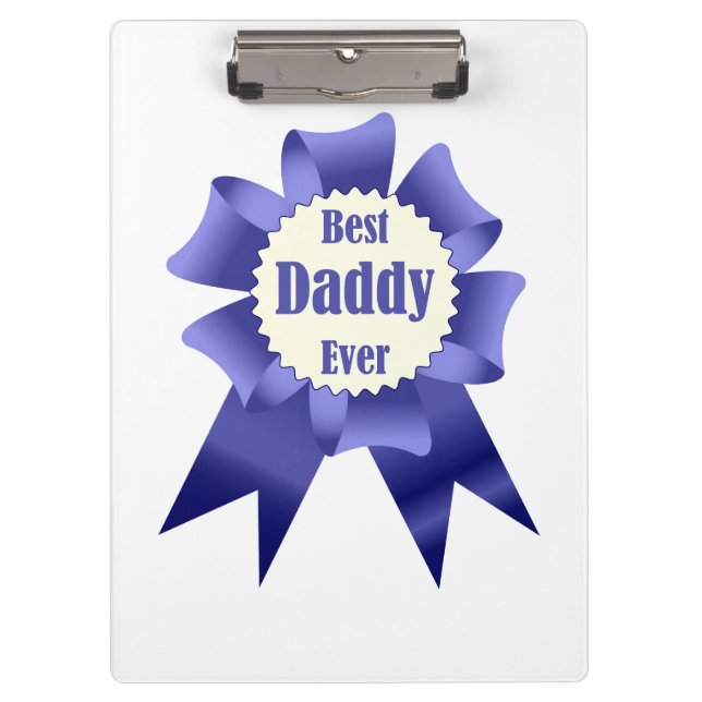 Porte-bloc Prix Best Daddy Ever pour le Père (Devant)
