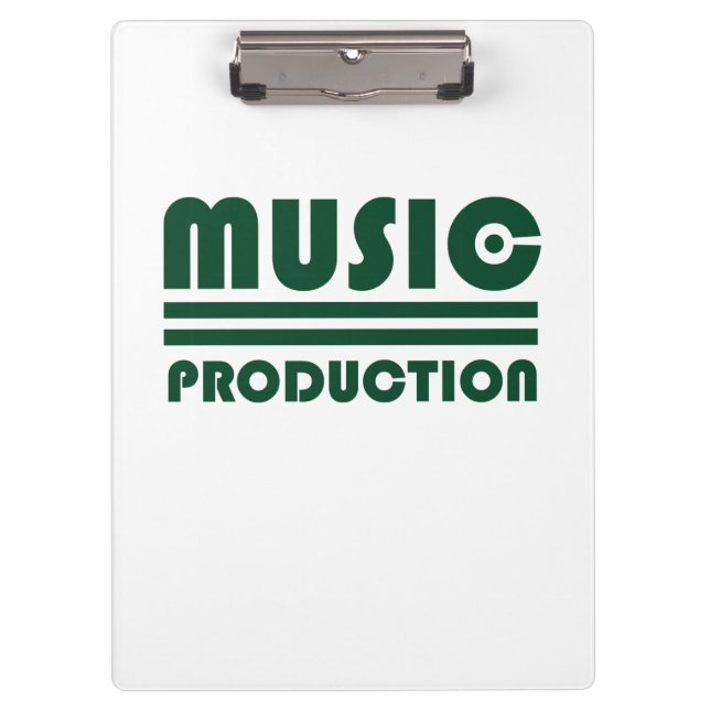 Porte-bloc Production musicale (Devant)