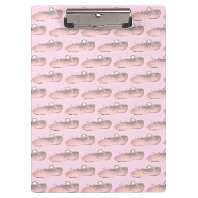 Porte-bloc Professeur de danse personnalisé Ballet rose Chaus (Devant)