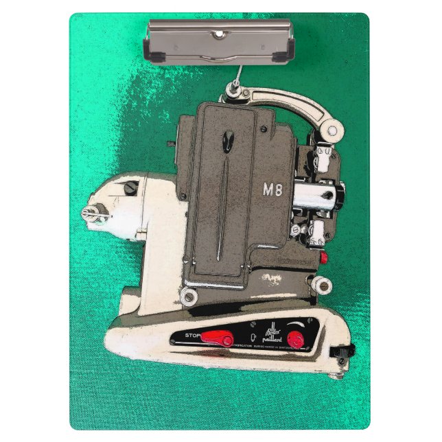 Porte-bloc Projecteur vidéo vintage (Devant)