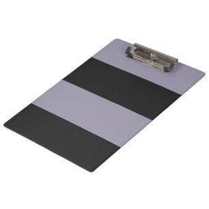 Porte-bloc Purple clair et gris Simple Extra Wide Stripes
