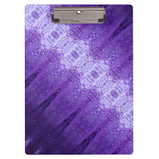 Porte-bloc Purples Ikat Angled (Devant)