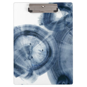 Porte-bloc Quasars - cercles bleus noirs d'encre