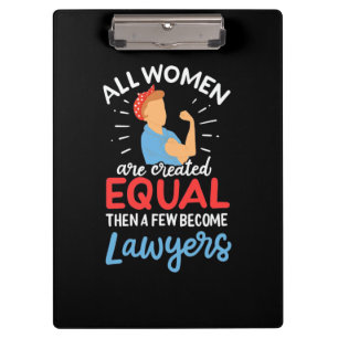 Porte-bloc Quelques Femmes Deviennent Avocates
