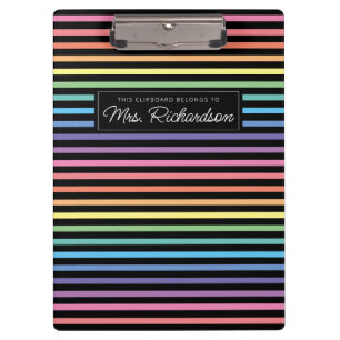 Porte-bloc Rainbow Colorful Homeschool Porte - bloc enseignan