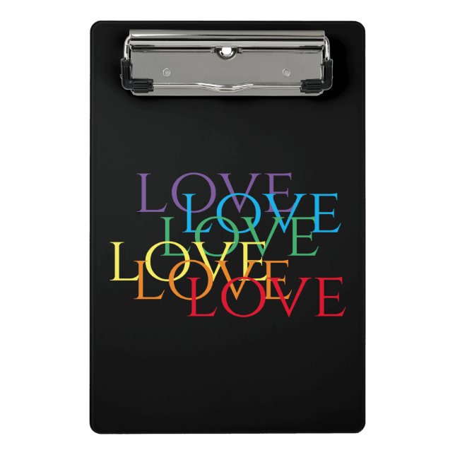 Porte-bloc RAINBOW LOVE II Mini Porte - bloc (Devant)