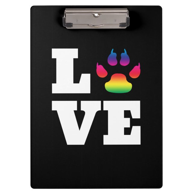 Porte-bloc Rainbow paw (Devant)